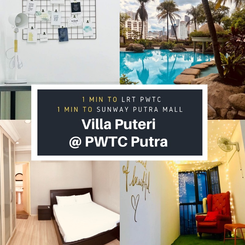 room for rent, single room, villa puteri road, Cozy Fully Furnished Single Room in Villa Puteri Condo !! Walking distance to IUMW ,LRT PWTC, Sunway Putra Mall , KTM Putra , Monorail chow kit . Safe and Clean !!!