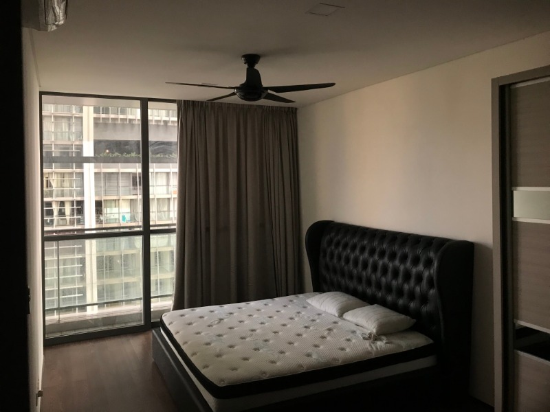 room for rent, master room, jalan amra, Master room with KLCC view