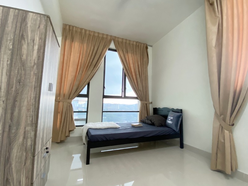 room for rent, medium room, danau kota, Fully Furnished Room for Rent at Danau Kota Setapak