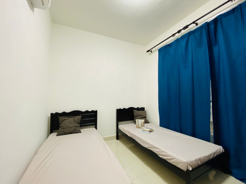 room for rent, medium room, danau kota, Fully Furnished and Medium Room For Rent at Wangsa Maju
