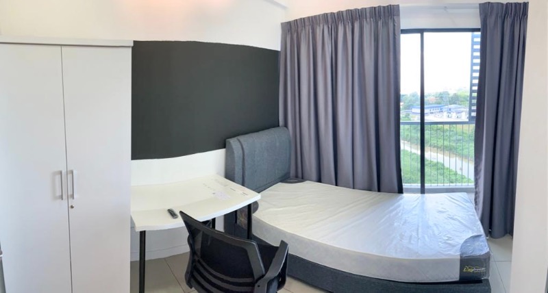 room for rent, single room, jalan budiman 22/3, NEW CHEAP Single Balcony Room in The Greens Residensi Hijauan Seksyen 22