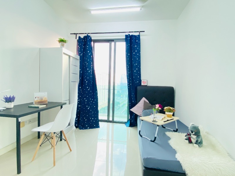 room for rent, medium room, danau kota, +1 Deposit Nearby LRT Room for Rent at Setapak