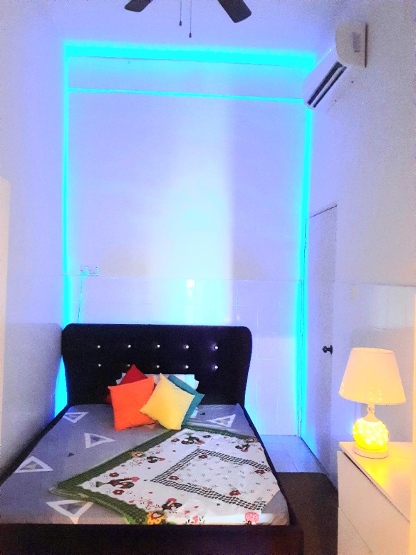 room for rent, medium room, bandar baru ampang, Couple aircond room with private bathroom ampang prima condo