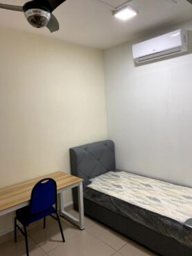 room for rent, single room, ara damansara, PACIFIC PLACE/SINGLE ROOM/FULLY FURNISHED/LRT STATION