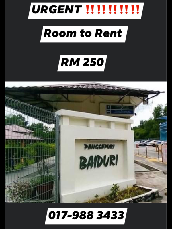 room for rent, single room, bandar bukit puchong 2, SINGLE Room to Rent - URGENT ‼️‼️‼️‼️‼️