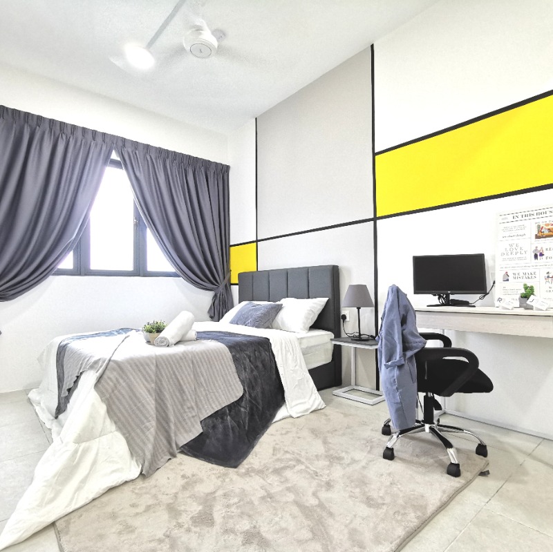 room for rent, master room, kampung jawa, 🔥🔥Stylish Master Room @ Meritus Residensi, Seberang Perai,Prai, Penang.