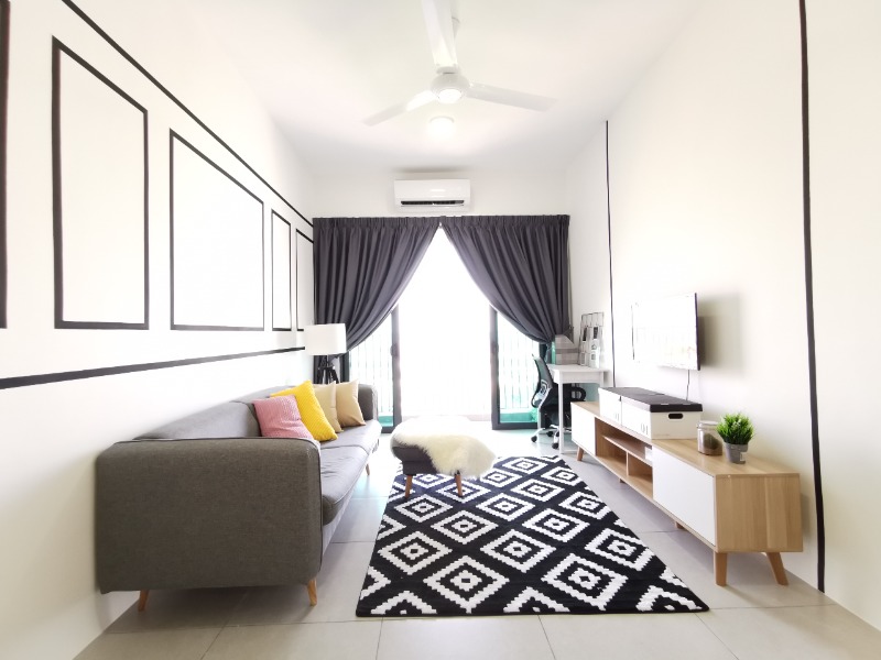 room for rent, studio, kampung jawa, 🔥🔥Luxurious European Suite With One Bedroom @ Meritus Residensi, Jalan Baru, Prai, Pulau Pinang.