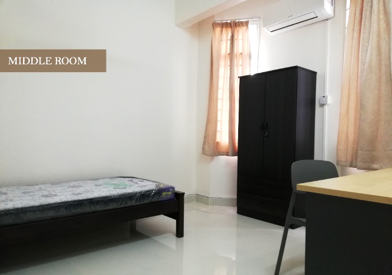 room for rent, medium room, bukit oug, LRT Convenient Middle Room @ Bukit OUG Condominium