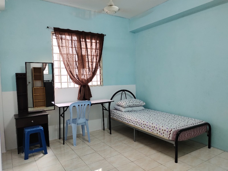 room for rent, medium room, bukit prima pelangi, MIDDLE ROOM AT BOUGAINVILLA, SEGAMBUT DALAM / SRI HARTAMAS