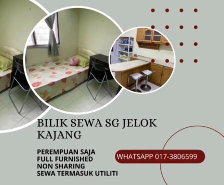 room for rent, single room, kajang, Bilik sewa Kajang non sharing