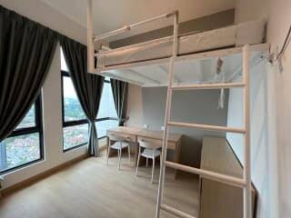 room for rent, master room, ss 15, Sharing room with beautiful city view.
