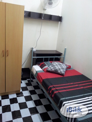 room for rent, single room, chinatown kuala lumpur, Single room Opposite LRT Plaza Rakyat furnished