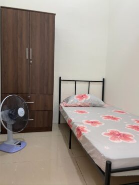 room for rent, single room, sungai besi, Trillium, Medan Niaga Tasik Damai, Lake Fields, Sungai Besi, Sungai Besi LRT Station
