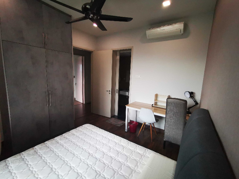 room for rent, full unit, lebuhraya shah alam, Well furnishred 1 bedroom and bathroom