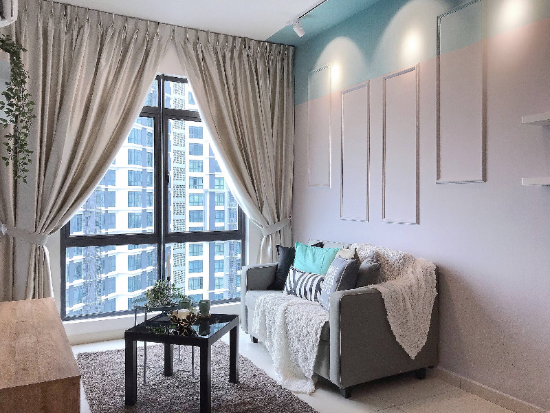 room for rent, full unit, jalan kepong garden, Well furnishred 1 bedroom and bathroom
