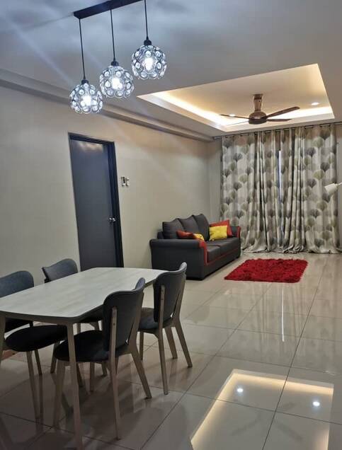 room for rent, full unit, seri kembangan, well furnished master bedroom and bathroom