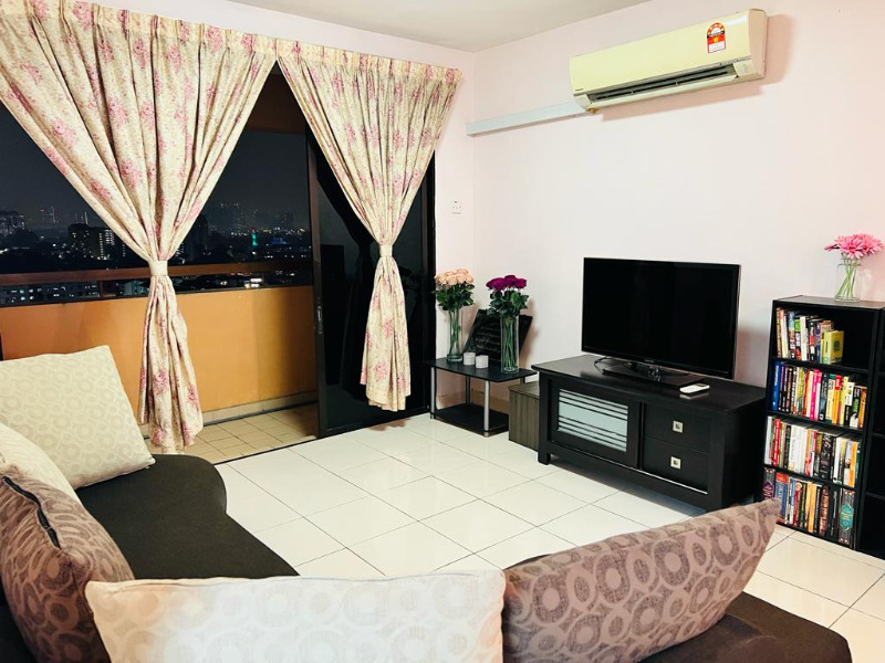room for rent, full unit, jalan pjs 9/1, Well furnished private bedroom and private bathroom