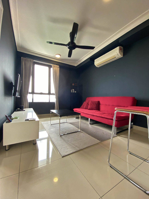 room for rent, full unit, lebuhraya suke, well furnished and designed 1 bedroom and bathroom