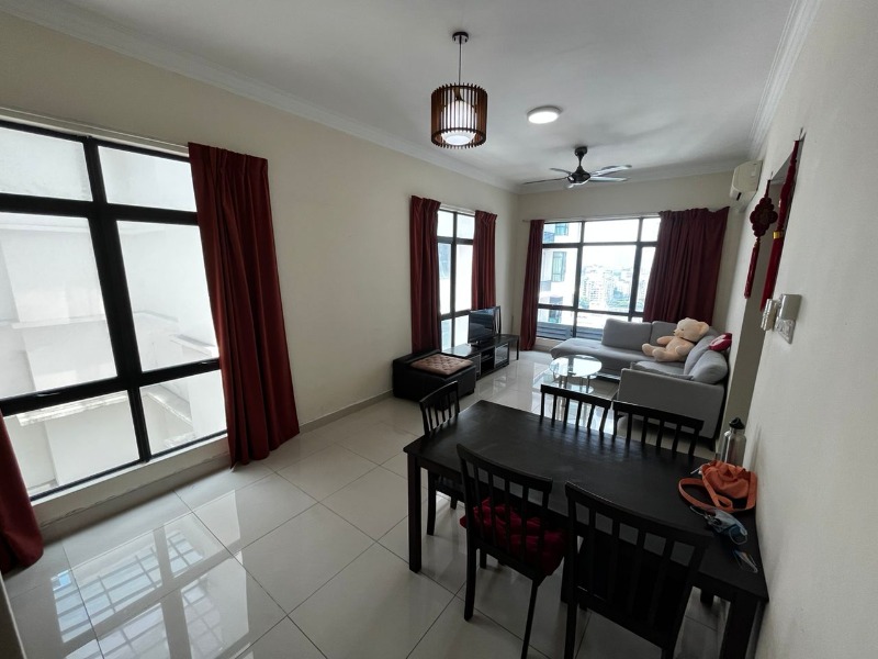 room for rent, full unit, setia alam, well furnished master bedroom with private bedroom