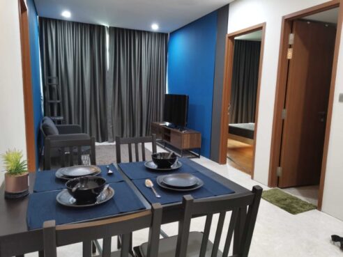 room for rent, full unit, ilham apartment, well furnished private bedroom with private bedroom