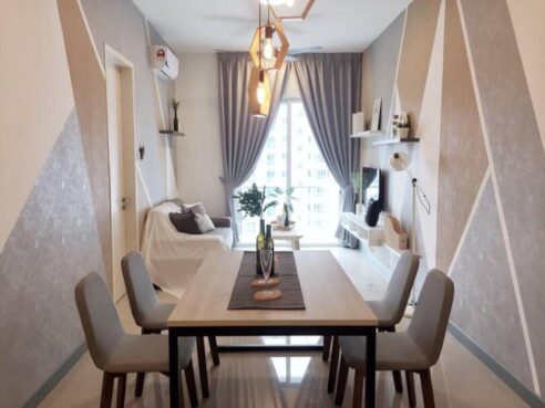 room for rent, full unit, jalan ukay bistari, One bedroom and one bathroom condominium
