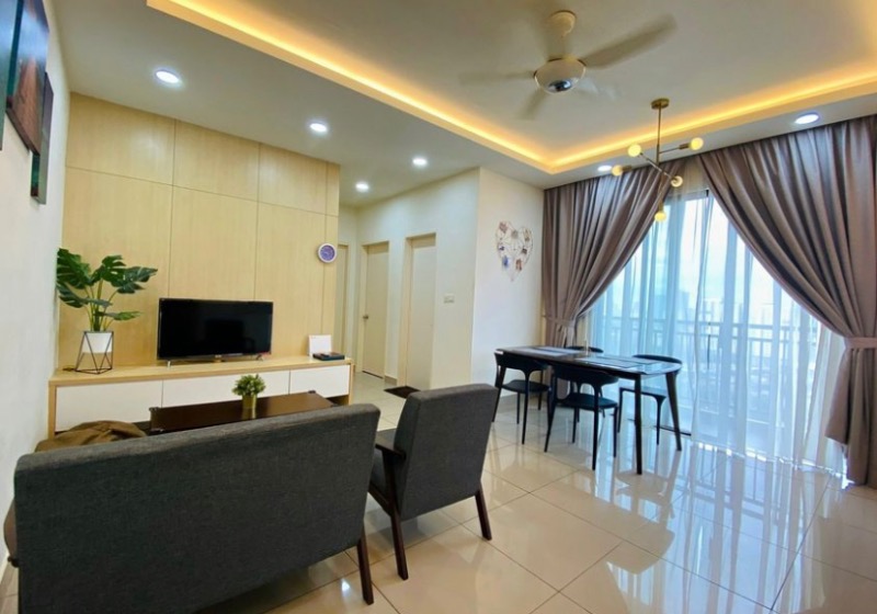 room for rent, full unit, setapak, 2 beds 2 baths Flat/apartment Setapak, Kuala Lumpur » The Nest Residence @ Genting Klang