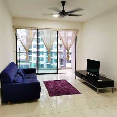 room for rent, full unit, i-city, Well furnished private bedroom and private bathroom