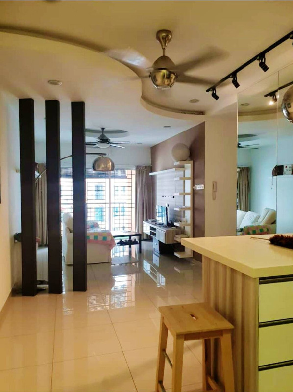 room for rent, full unit, denai alam, well furnished master bedroom and bathroom