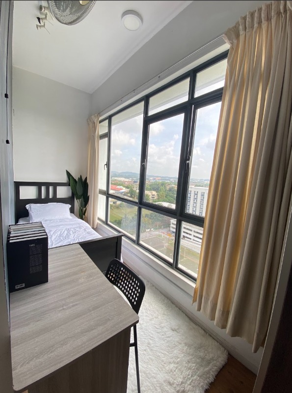 room for rent, single room, hicom-glenmarie industrial park, Spectacular View Private Single room near UOW KDU Glenmarie
