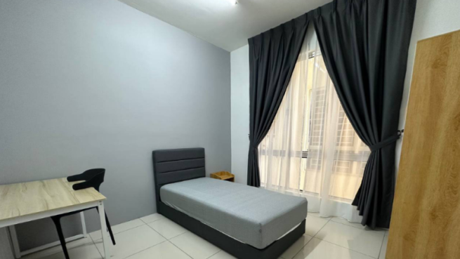 room for rent, studio, damansara perdana, Fully furnished studio