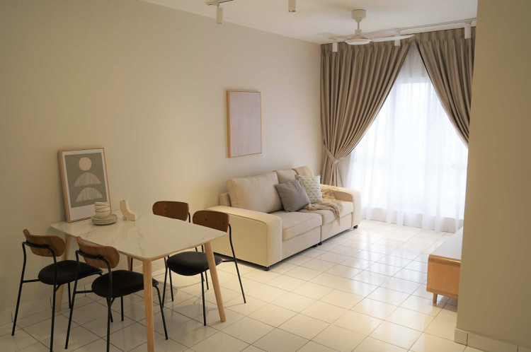 room for rent, master room, jalan kasipillay, Master bedroom with a private bathroom fully furnished