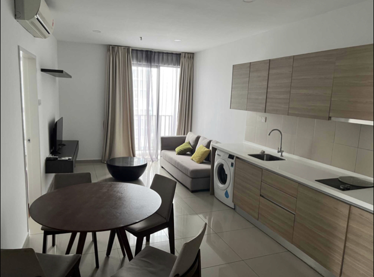 room for rent, full unit, bayan lepas, Studio unit with a private bathroom fully furnished