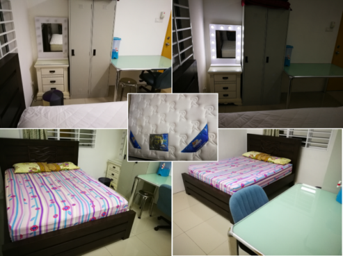 room for rent, master room, taman sri putra, Master bedroom Room (non-sharing, Fully Furnished, Wifi)