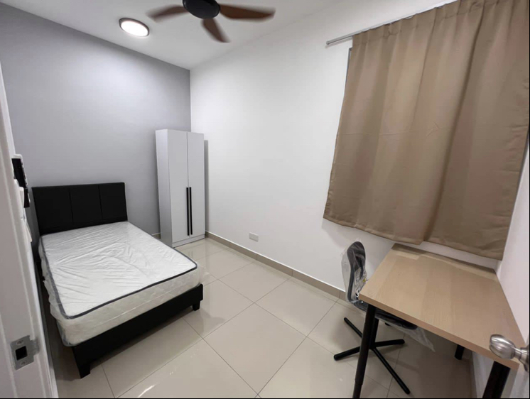 room for rent, full unit, jalan lang emas, Fully furnished studio unit non sharing/private bathroom