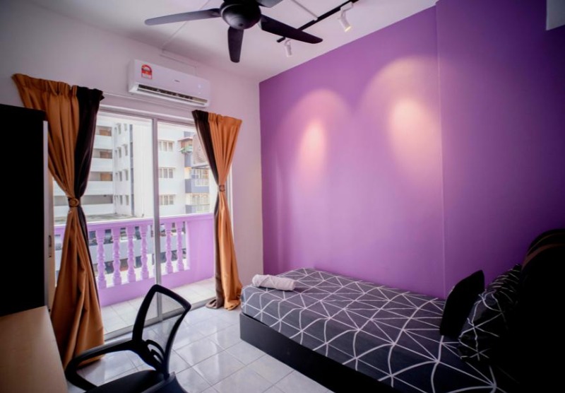 room for rent, single room, jalan pasir emas, Ready Move in✅ Room with Balcony Sri Ria Apartment Kajang