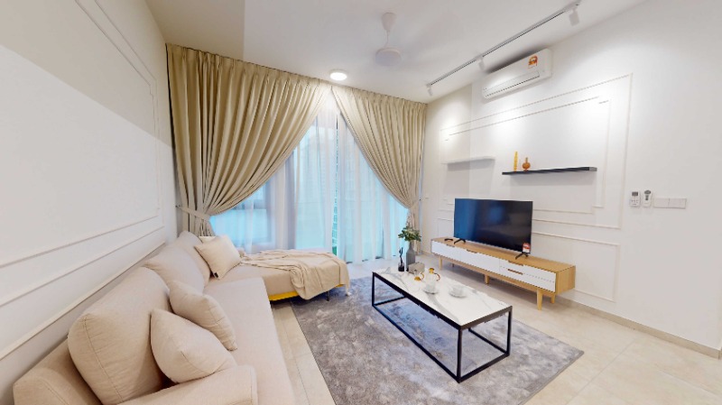 room for rent, studio, sultan iskandar ciq jb, Fully furnished studio
