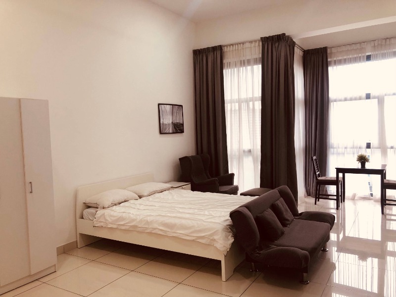 room for rent, studio, hatten city, Fully furnished room with adorable view