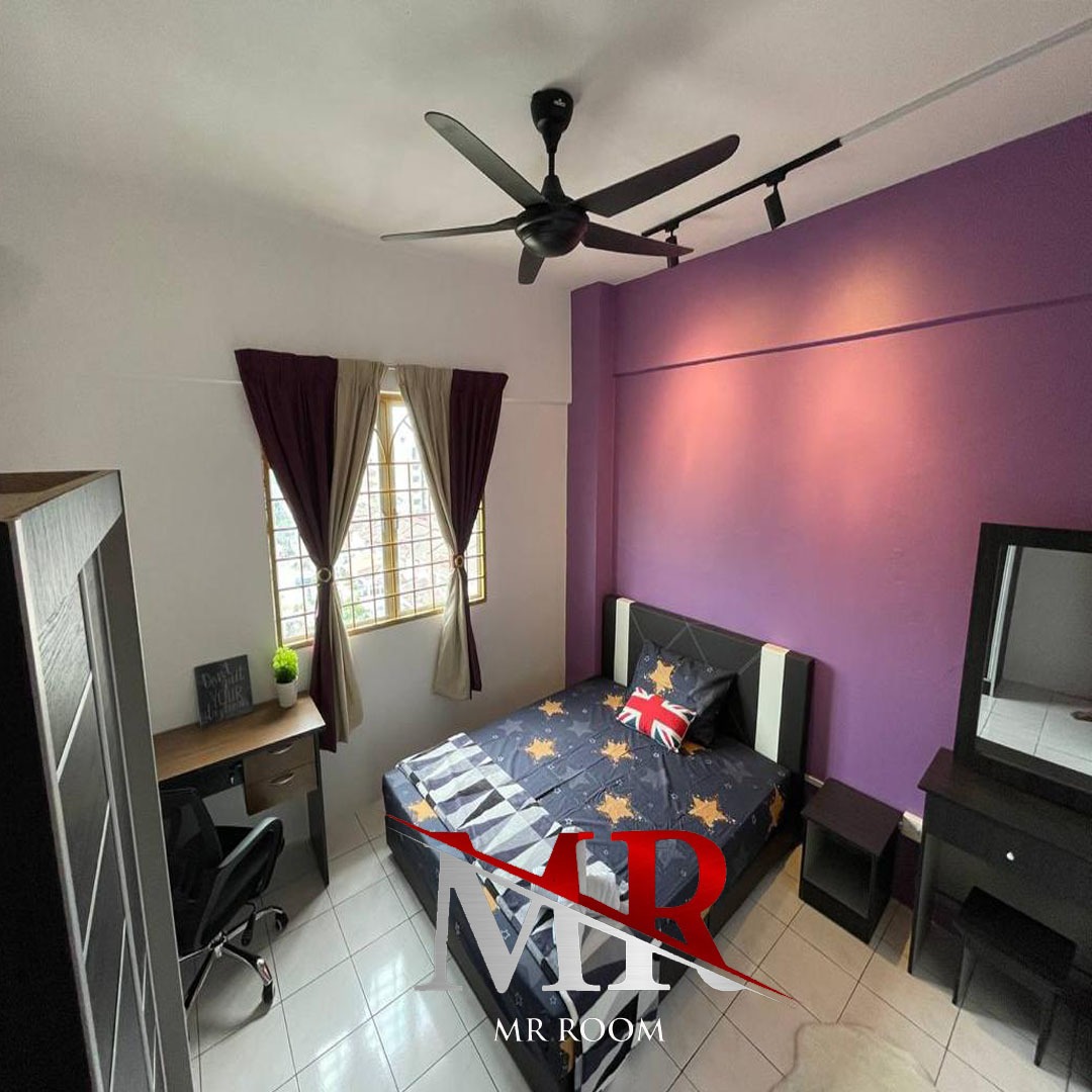room for rent, master room, taman sepakat indah, SRI RAYA MASTER ROOM WITH PRIVATE WASHROOM