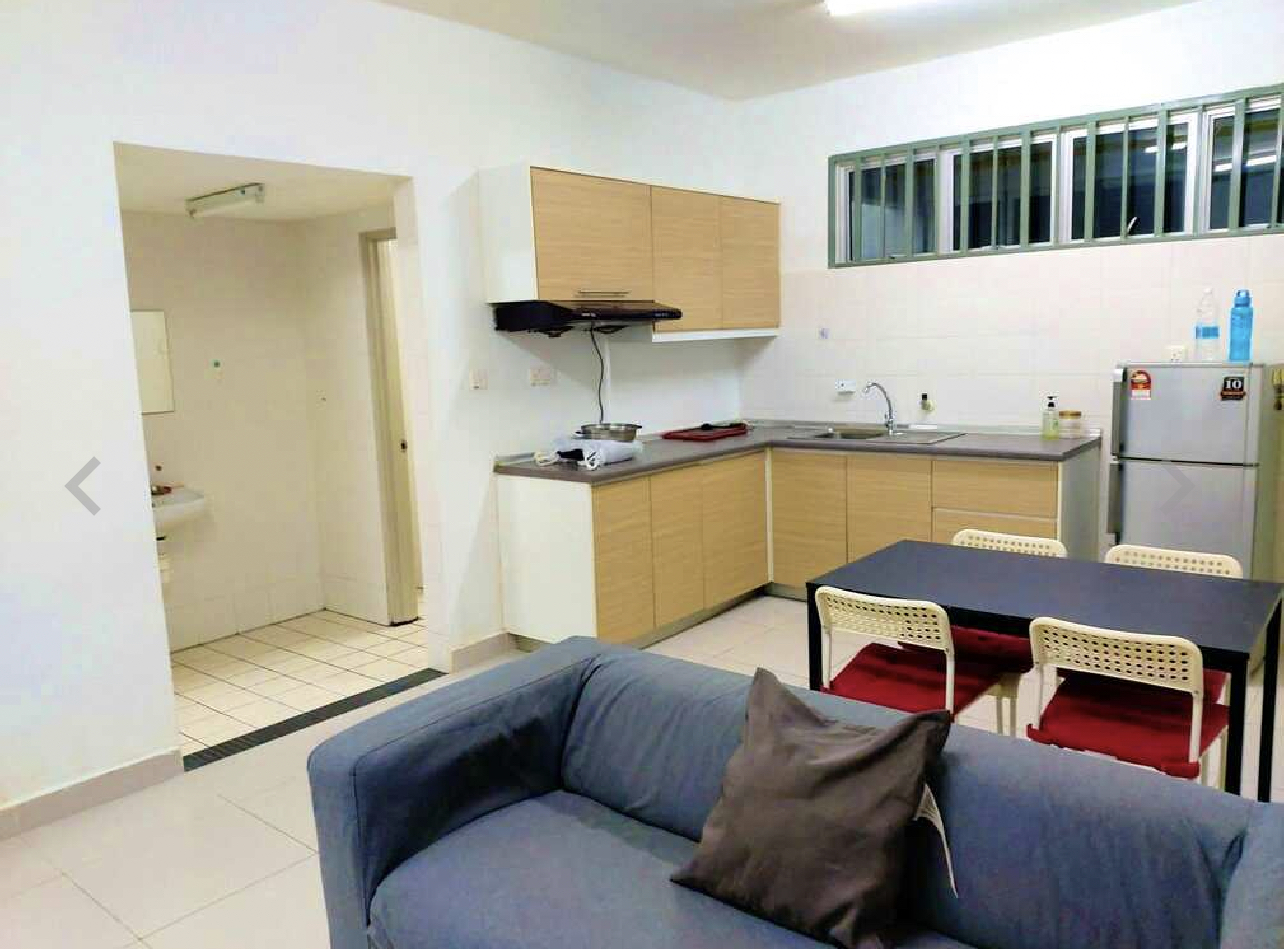 room for rent, full unit, jalan bs 2/4, Bayan villa studio unit for rent