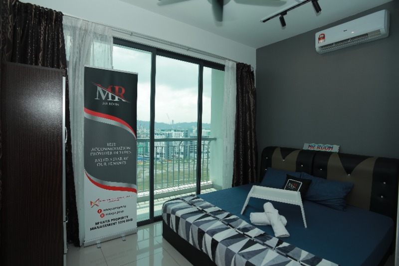 room for rent, single room, bukit jalil, ROOM WITH BALCONY AT PARKHILL RESIDENCE