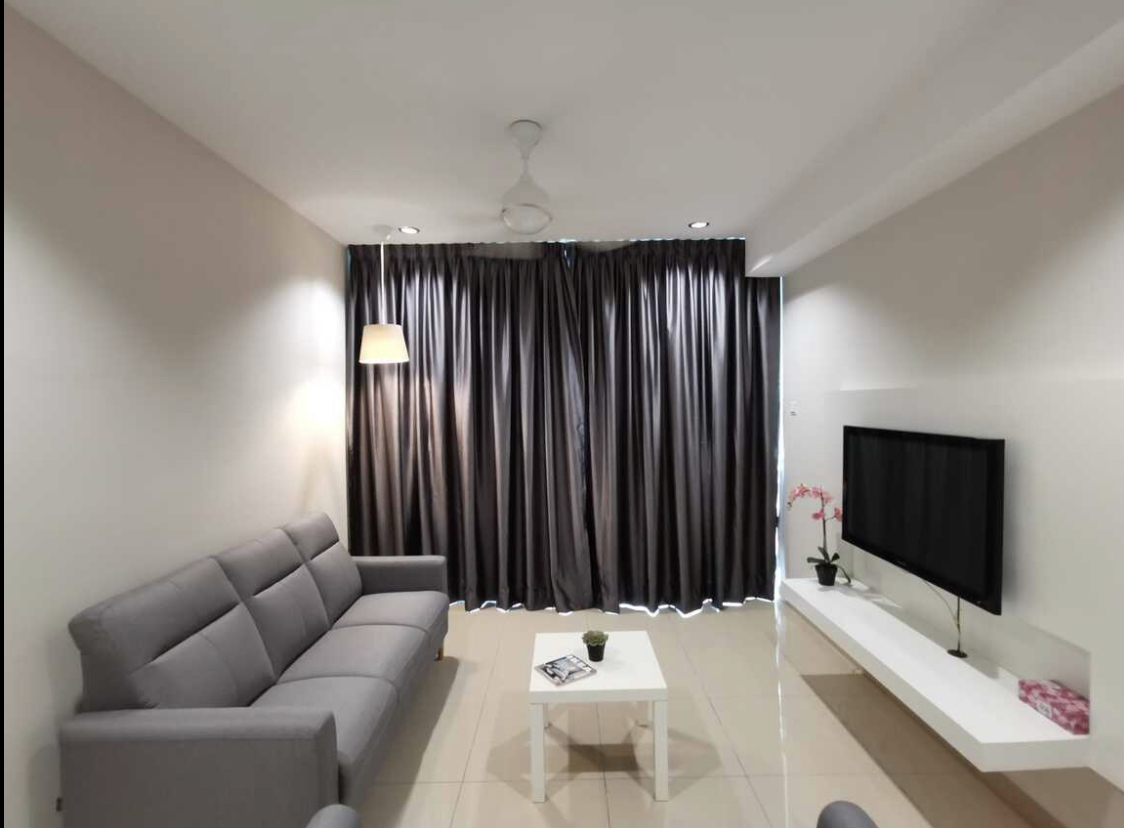 room for rent, full unit, bayan lepas, One bedroom with a private bathroom fully furnished