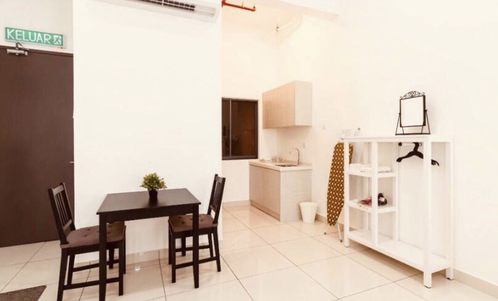 room for rent, studio, jalan ampang, Fully furnished studio unit non sharing/bathroom