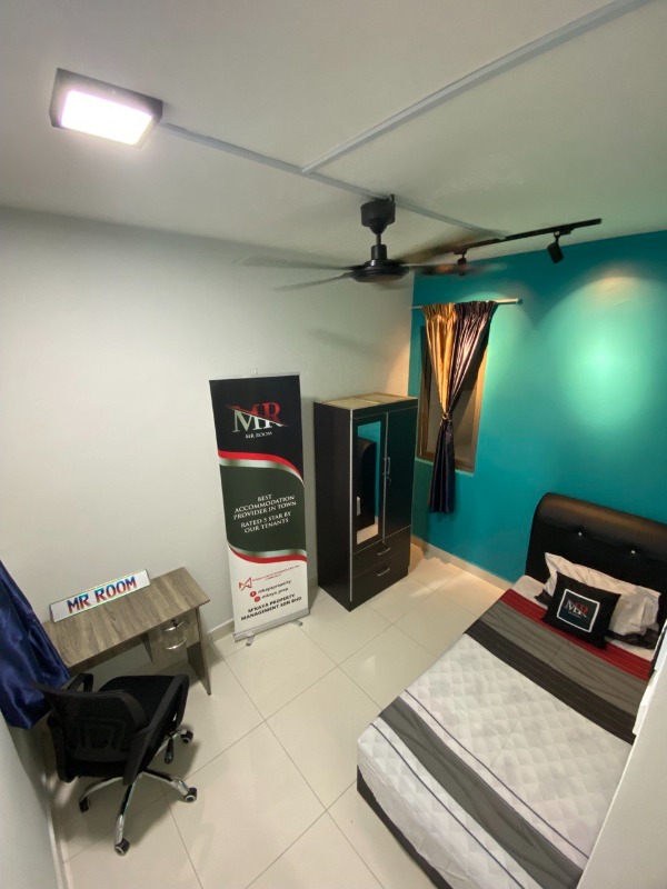 room for rent, single room, taman equine, SFERA RESIDENCE SINGLE ROOM WITH AIRCOND