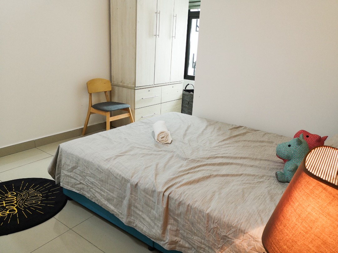 room for rent, master room, jalan klang lama, Pearl Suria Residence Master Room
