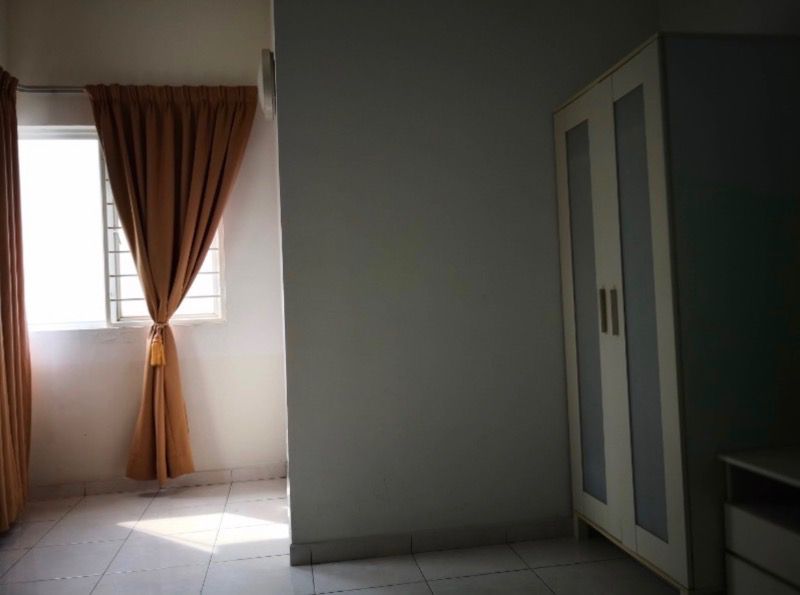room for rent, full unit, subang perdana goodyear court 10, Private single bedroom also got private bathroom